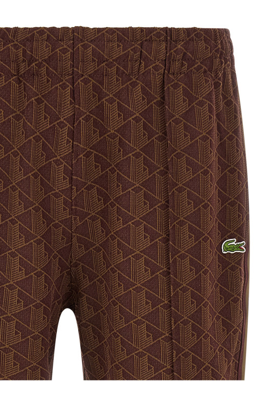 'Paris' brown joggers Brown
