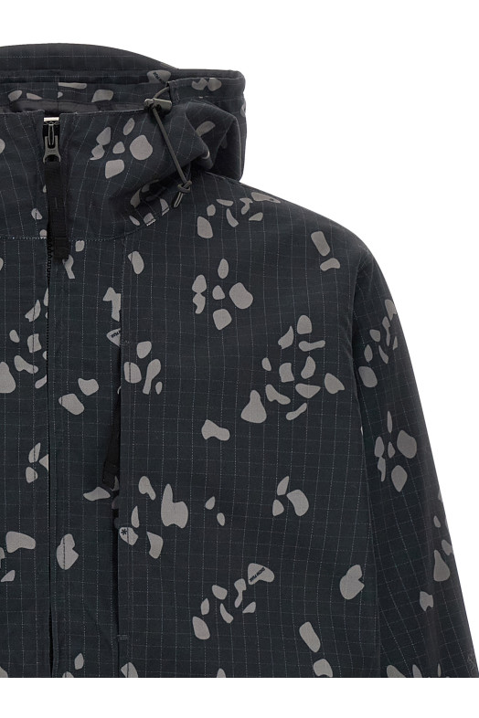 'Reflective Night Camo' jacket Gray