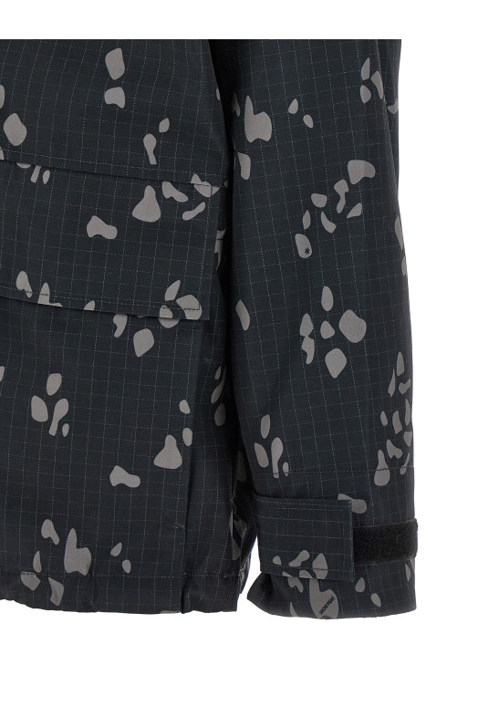 'Reflective Night Camo' jacket Gray