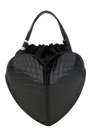 Black 'The Heart' handbag Black