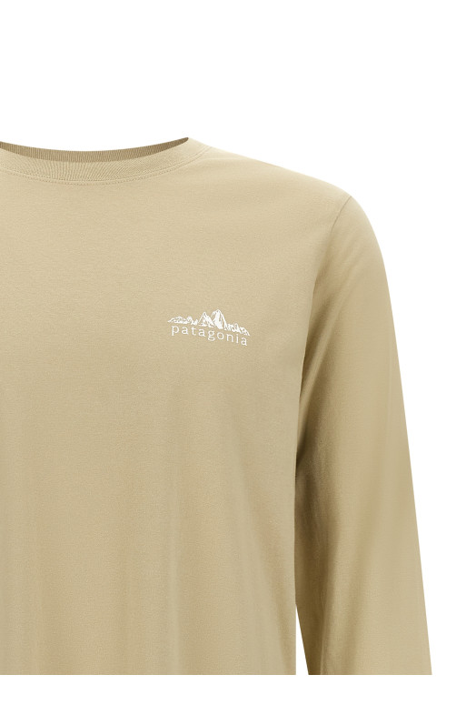 'Fitz Roy Foothills' T-shirt Beige