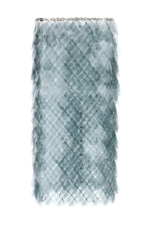 Bilics fabric skirt BLUE