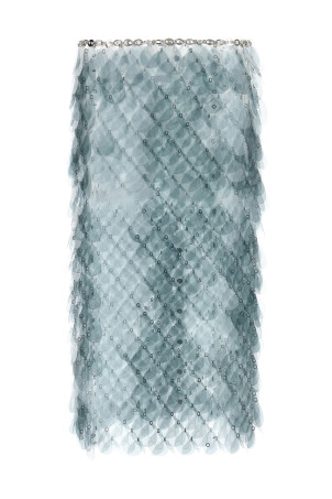 Bilics fabric skirt BLUE