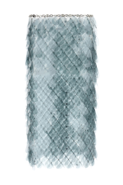 Bilics fabric skirt BLUE