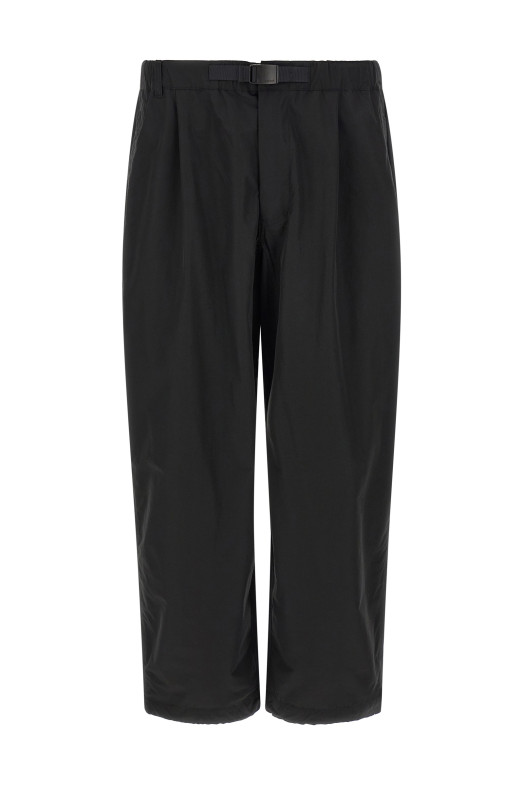 Black taffeta pants Black
