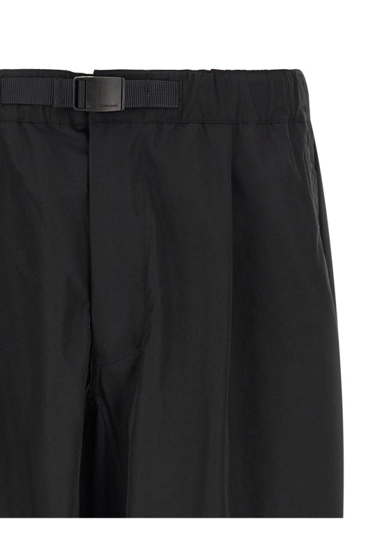 Black taffeta pants Black