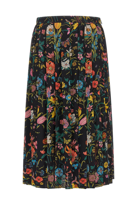 'Gucci Flora' skirt Multicolor