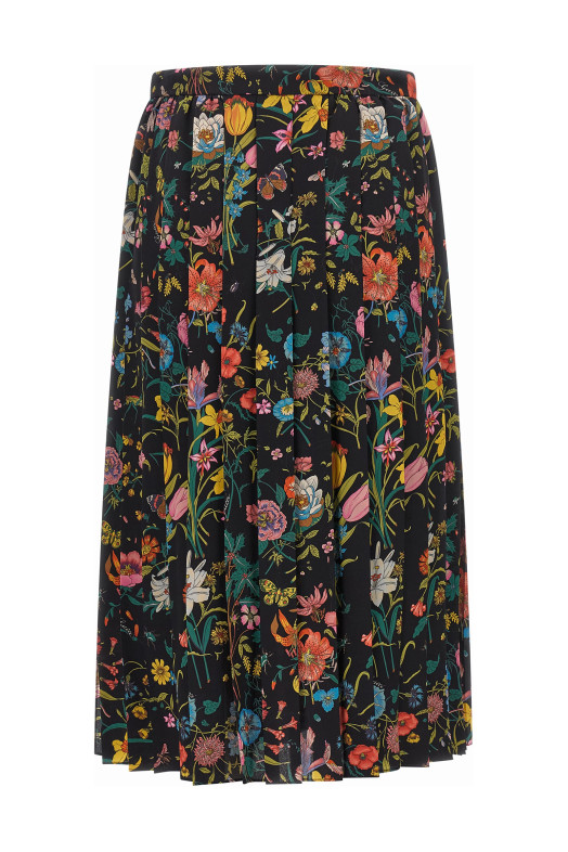 'Gucci Flora' skirt Multicolor