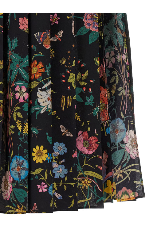'Gucci Flora' skirt Multicolor