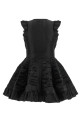 Черное платье с оборками Черное GIOVANNI BEDIN GBW26512SNERO
