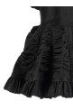 Черное платье с оборками Черное GIOVANNI BEDIN GBW26512SNERO