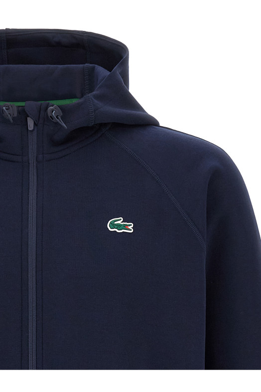 Blue interlock hoodie Blue