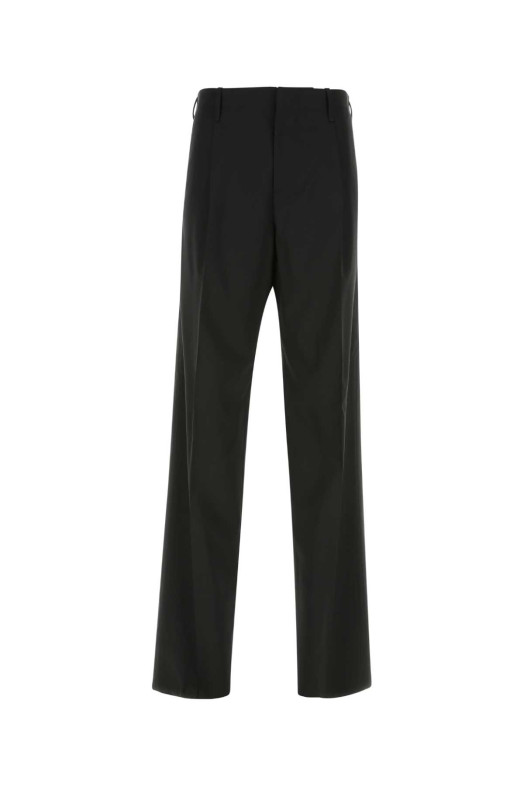 Black stretch wool pant VERSACE (10067141A03848)
