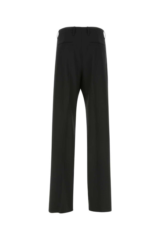 Black stretch wool pant VERSACE (10067141A03848)