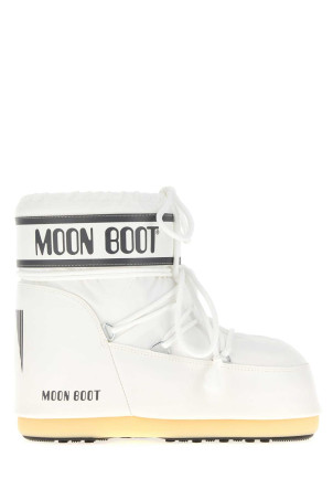 White nylon Icon Low ankle boots MOON BOOT (1409340)
