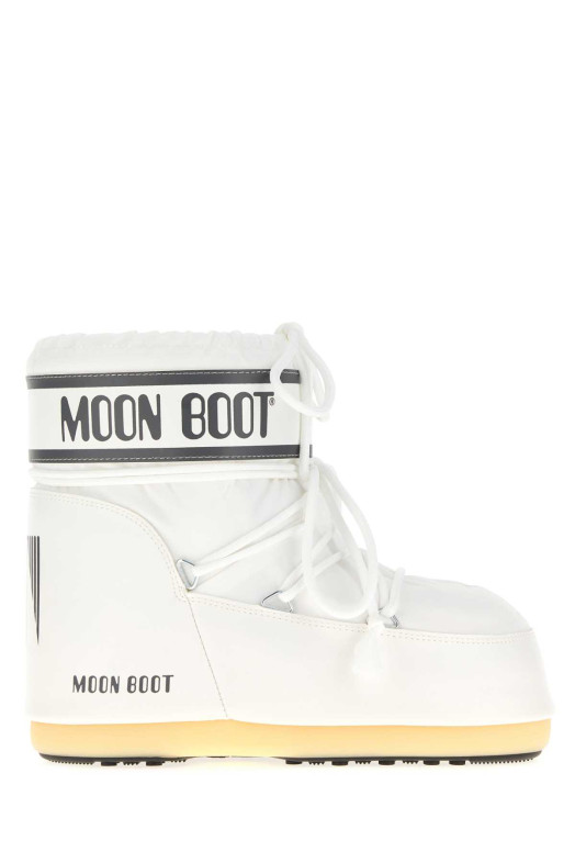 White nylon Icon Low ankle boots MOON BOOT (1409340)