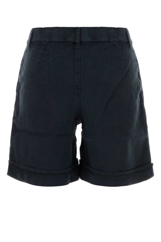 Midnight blue linen Saya bermuda shorts LOIS (33297902)