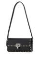 Black leather Rockstud shoulder bag Black VALENTINO GARAVANI (3W0B0M77QYV)