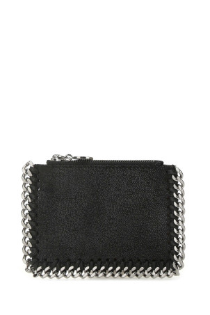 Black shaggy deer card holder Black STELLA McCARTNEY (422364W9132)