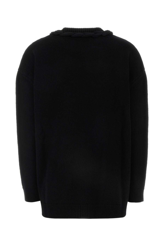 Black wool sweater Black VALENTINO GARAVANI (5B0KC60D8VV)