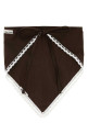 Chocolate poplin bandana MIU MIU (5IH1462G86)