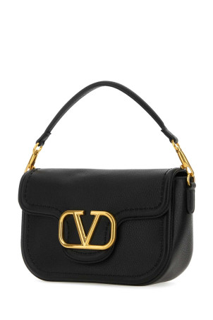 Black leather Alltime shoulder bag Black VALENTINO GARAVANI (5W2B0N20IMZ)