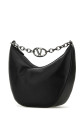 Black leather Hobo VLogo Moon shoulder bag Black VALENTINO GARAVANI (5Y2B0C84QZR)