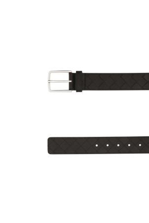 Dark brown leather belt BOTTEGA VENETA (609182VCPQ3)