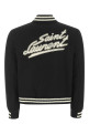 Black wool blend bomber jacket Black SAINT LAURENT (625918Y180W)