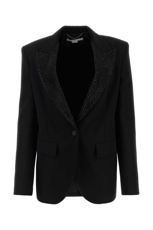 Black wool blazer Black STELLA McCARTNEY (6500823DU700)