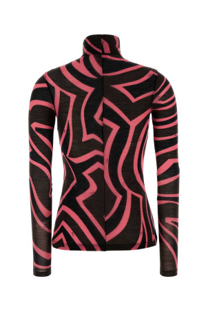Printed wool blend t-shirt EMILIO PUCCI (6UJM196U798)