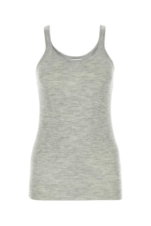 Melange grey wool tank top BOTTEGA VENETA (751861V32A0)