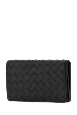 Black nappa leather pouch Black BOTTEGA VENETA (754411VCPP2)