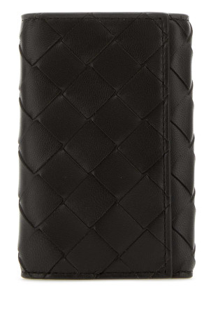 Dark brown nappa leather keyring case BOTTEGA VENETA (755896VCPP2)