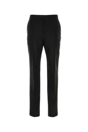 Black faille pant Black SAINT LAURENT (774421Y6D38)
