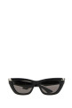 Black acetate Punk Rivet sunglasses ALEXANDER MCQUEEN (781194J0749)