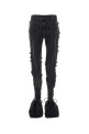 Джинсы из чёрного денима ALEXANDER MCQUEEN (804375QMACX)