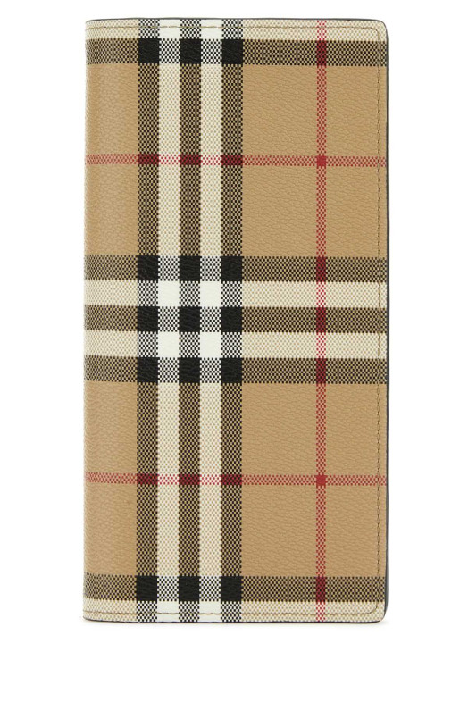 Printed canvas wallet Multicolor BURBERRY (8069819)