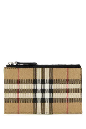 Printed canvas wallet Multicolor BURBERRY (8069825)