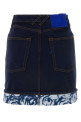 Dark blue denim mini skirt BURBERRY (8080921)