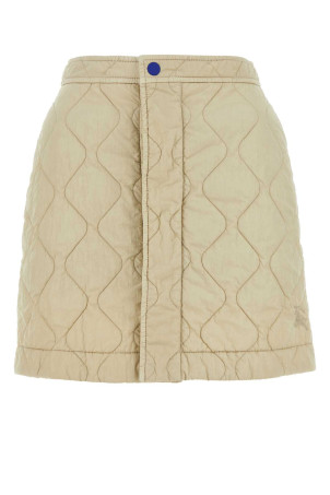 Sand nylon mini skirt BURBERRY (8081126)