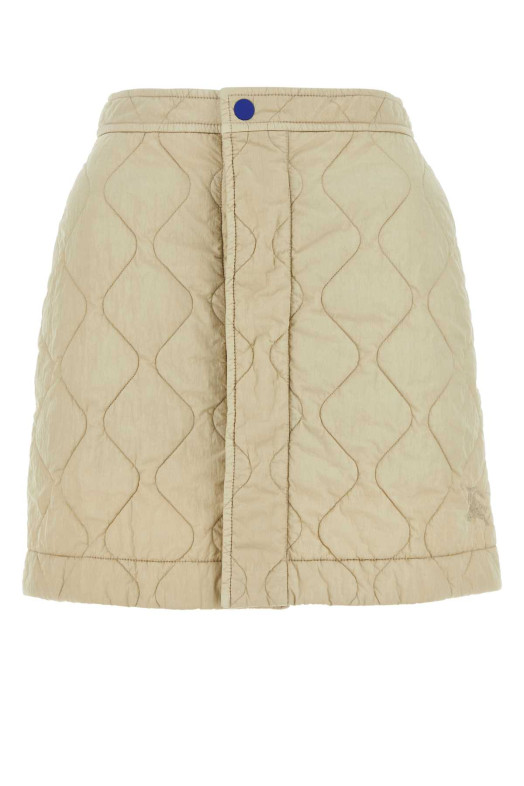 Sand nylon mini skirt BURBERRY (8081126)