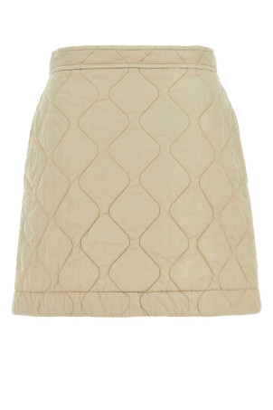 Sand nylon mini skirt BURBERRY (8081126)