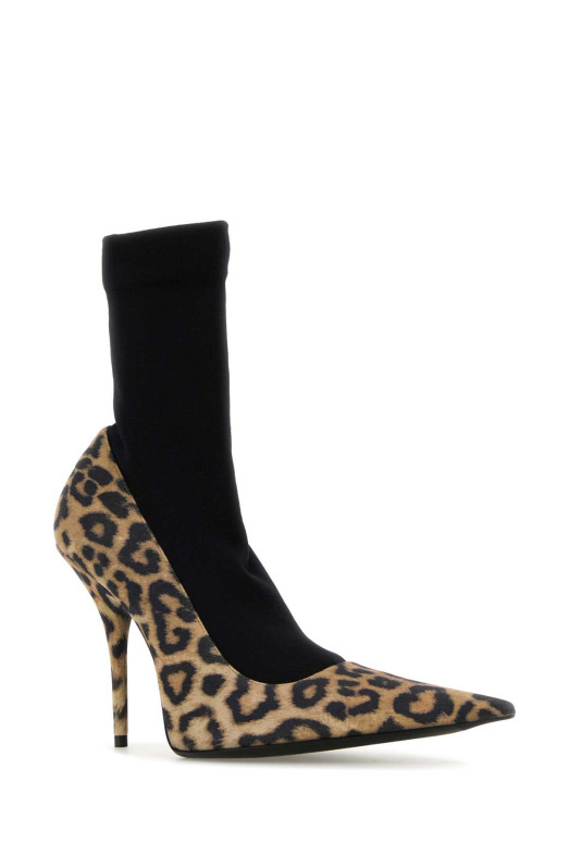 Printed suede Avenue Sock pumps BALENCIAGA (810452WB2P1)