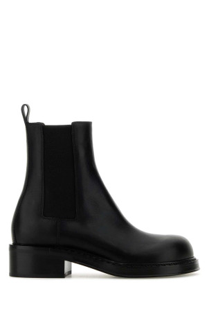 Black leather Cliff ankle boots Black BOTTEGA VENETA (816523VBS50)