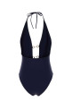 Navy blue stretch nylon swimsuit GUCCI (853149XHAK9)
