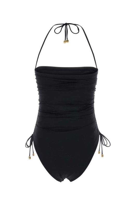 Black stretch nylon swimsuit Black GUCCI (853150XHAK9)