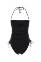 Black stretch nylon swimsuit Black GUCCI (853150XHAK9)
