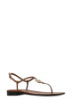Caramel leather thong sandals GUCCI (853759A3N00)
