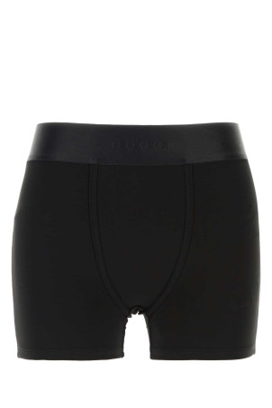 Black stretch viscose boxer Black GUCCI (871963XUAPP)